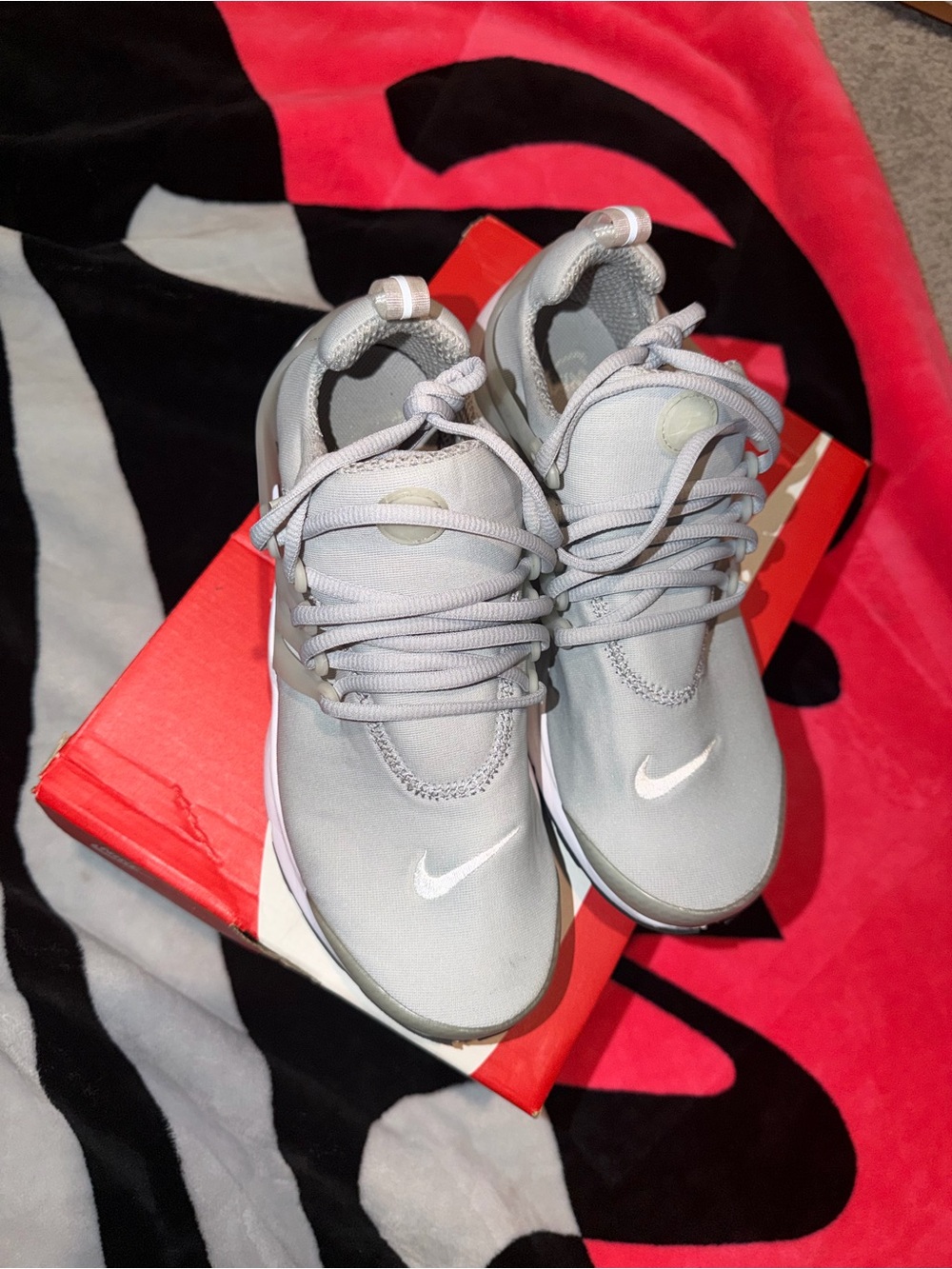 Nike Air Presto Light Smoke Grey Women’s Size 9 Barely Worn w/ Box - Picture 2 of 6